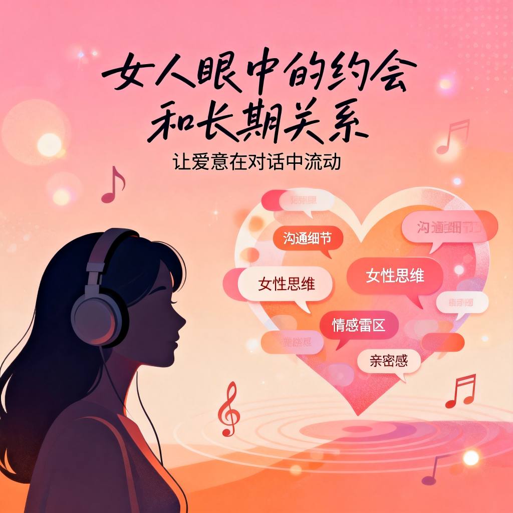 女人眼中的约会和长期关系：15 节音频解码亲密关系的真相
