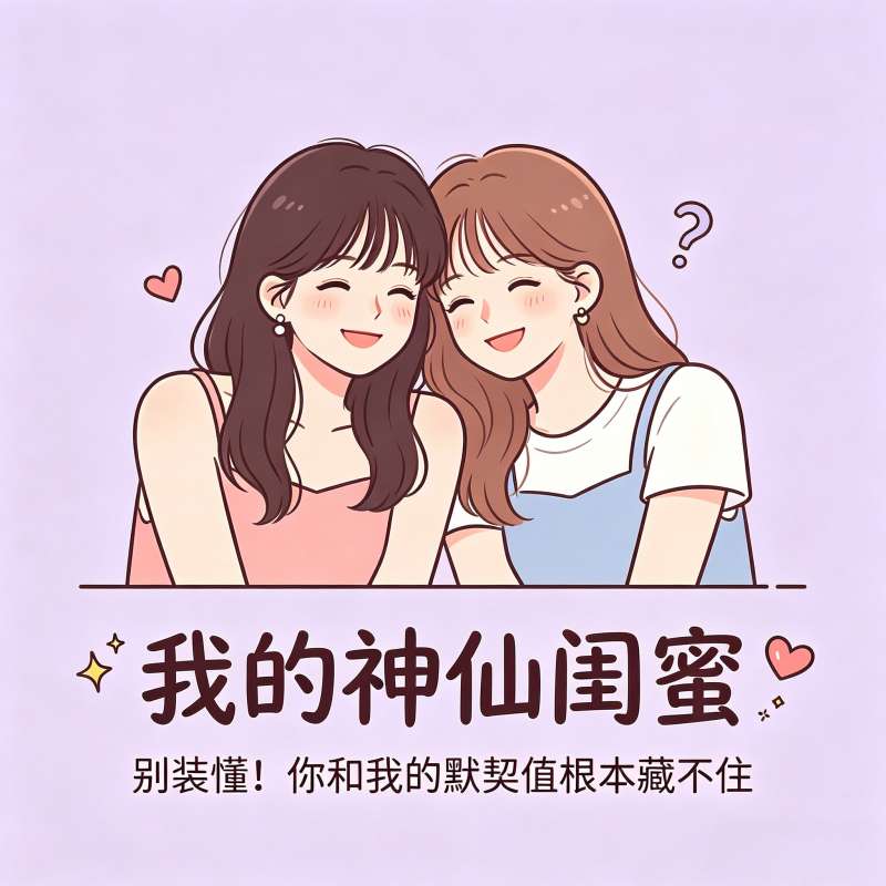 BFF 死党默契度测试：谁才是你的终极死党？